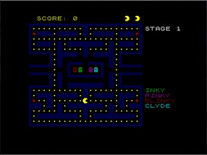 ZX Spectrum PAC-MAN by GLDM Games