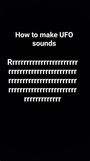 how to make UFO sounds #music #emo #song