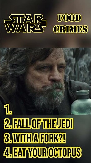 Ranking Star Wars Food Crimes
