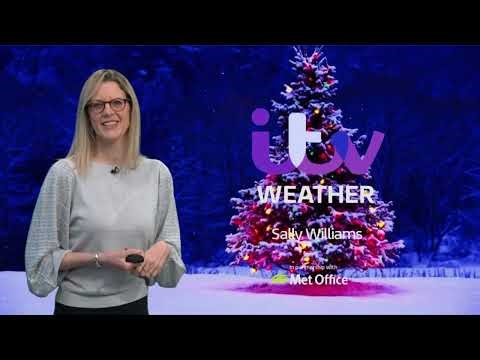 Sally Williams ITV Weather 22nd December 2025 Lunch