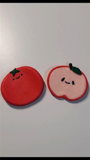 worry stones with clay