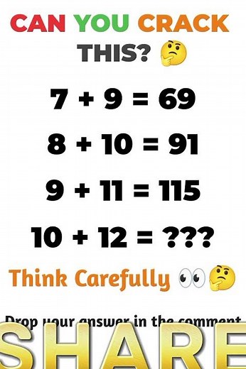 🧠 Can You Crack This Math Puzzle? 🤔 | Only Geniuses Get It Right! 💡