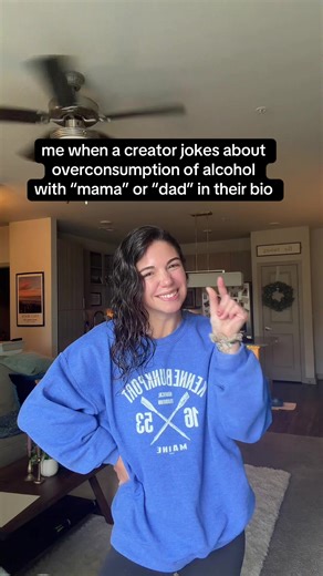 Jokes about alcohol overuse or needing alcohol to escape daily life of parenting hits a deep chord with me. I’ve seen firsthand how addiction can fracture families, change childhoods, and leave ripples long after the joke ends. Some things just aren’t funny when you know the cost 👀 #bingedrinking #mama #notfunny #sobercurious #addictionawareness