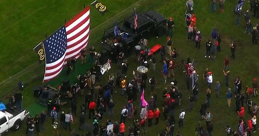 Far-right group Proud Boys rally in Portland, Oregon