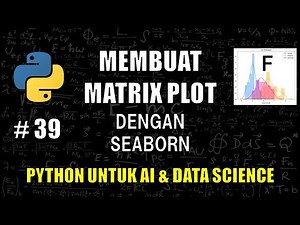 Creating a Matrix Plot With Seaborn #39 - Learn Python For AI & Data Science