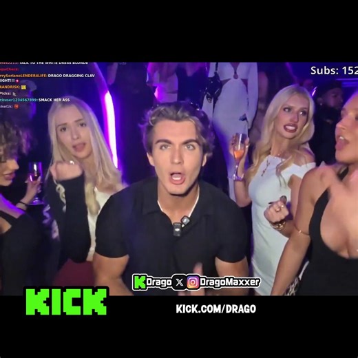 Drago started HUZZMAXING in club ''Bacara'', but could not handle the huzz flow😭''There is too many huzz omg I am getting over stimulated''🤩