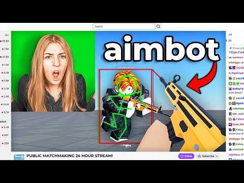 I Caught MY SISTER Hacking In Roblox!