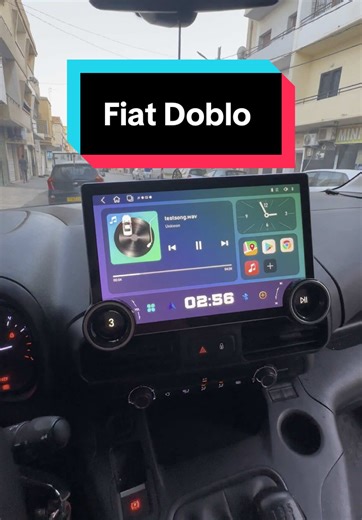 Écran Android pour Fiat Doblo avec caméra de recul
