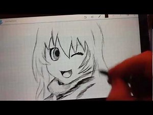 Smily face speed sketch