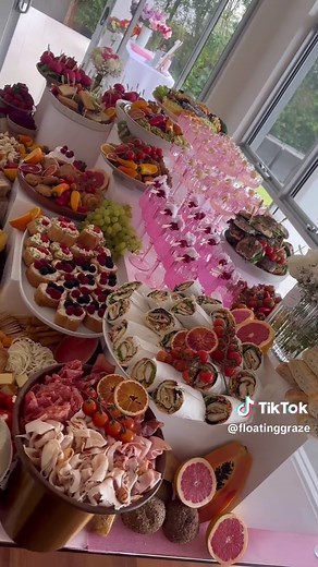 Bridal Shower Food Display Inspiration | Catering Ideas