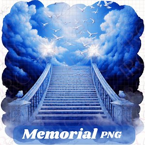 Memorial Funeral PNG: Customizable Obituary Design (digital Download - Etsy