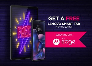 WINTER FLASH SALE ⚡ Shop the ultimate cozy bundle with a FREE Lenovo tablet when you purchase motorola edge - 2022, plus more deals with up to $800 off smartphones. https://bit.ly/3G8MTH2 | Motorola