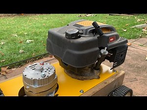 DIY 12v Generator using Free Lawnmower