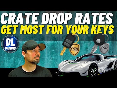 CSR2, silver key crate and gold key crate drop rates, How to get the most for your keys, 10X chance.