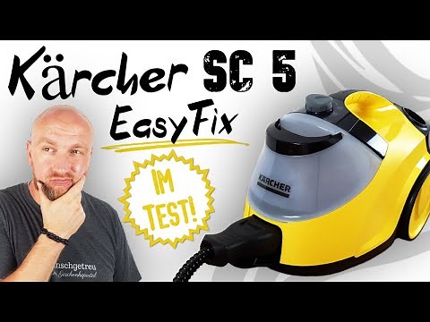 Kärcher Dampfreiniger SC 5 Easyfix Test ► Was ein Klopper! ✅ Wir haben ihn gecheckt! | Wunschgetreu