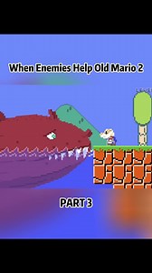 When Enemies Help Old Mario 2 - Part 3 #us #fyp #viral | mario