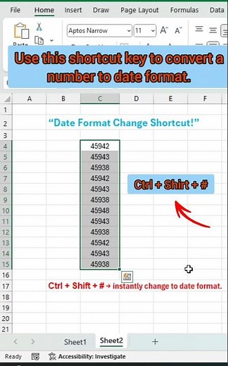 Excel magic tricks #excel #exceltutorial #excelshortcuts #shortvideo #exceltricks #shorts #viral