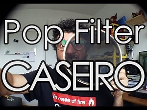 Pop filter caseiro e outras alternativas - como fazer