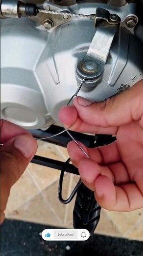Easy Hack! ✔️💯 Honda Motorcycle Clutch Cable Replacement Side Stand Spring Trick! Service Tutorial