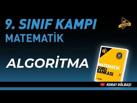 Algorithm | Speed ​​Academy 9th Grade Mathematics
