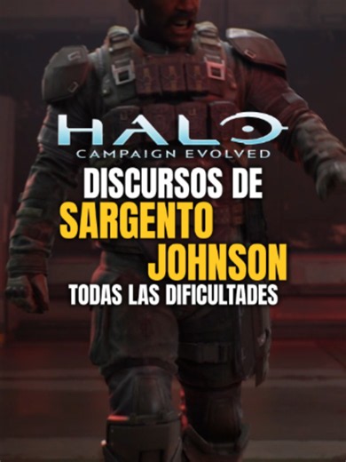 Sargento Johnson's Speech in Halo Remake Challenges