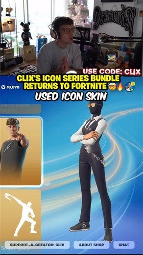 Clix on Instagram: "Use code “Clix” in the Fortnite Item Shop:) #ad #clix #fortnite #fortniteitemshop"