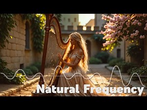 🎶 Relaxing Medieval Harp Music | Authentic 432Hz Baroque Harp in a Castle Courtyard 🏰✨