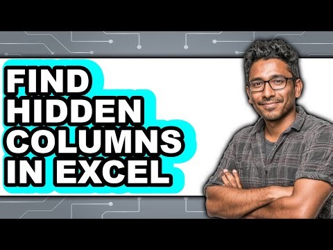 How to Find Hidden Columns in Excel (only Way)