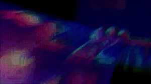 Download A retro glitch overlay. Distortion abstract background. Digital effect. for free