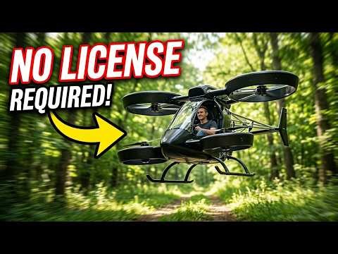 No License Needed: 7 REAL Flying Cars You Can Buy Right Now