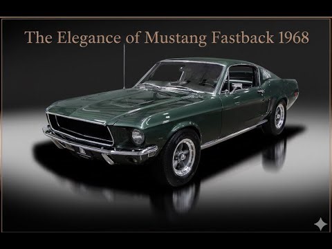 ASMR Restoration : The Elegance of Mustang Fastback 1968