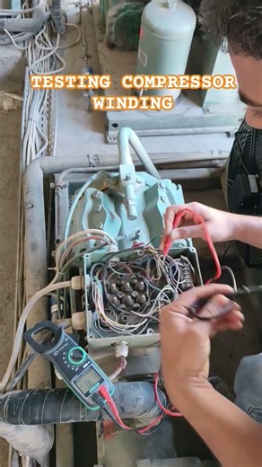 FREEZER UNIT ❄️TESTING COMPRESSOR WINDING 🍁HOW TO CHECK 💥SEE HERE