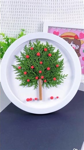 Christmas Tree From Recycled Materials