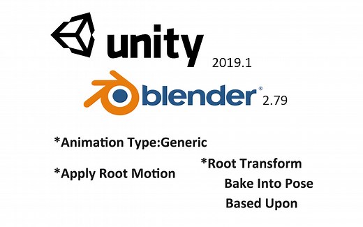 Unity动画类型Generic下，RootMotion的RootTransform设置