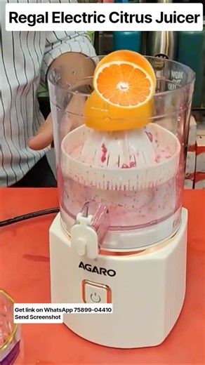 Regal Electric Citrus Juicer #citrusjuicer #citrusjuice #juicemachine #juicemaking #orangejuice