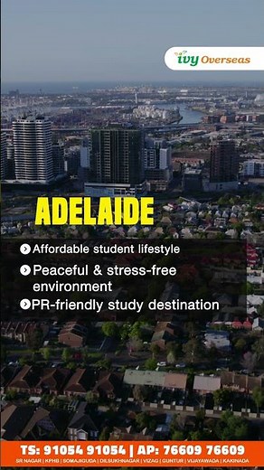 Study in Australia 2026 🇦🇺 | Best City for Students? Sydney vs Melbourne vs Adelaide