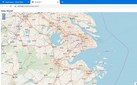 OpenLayers WMS 入门 - 加载 OpenLayers 脚本和 OSM 瓦片