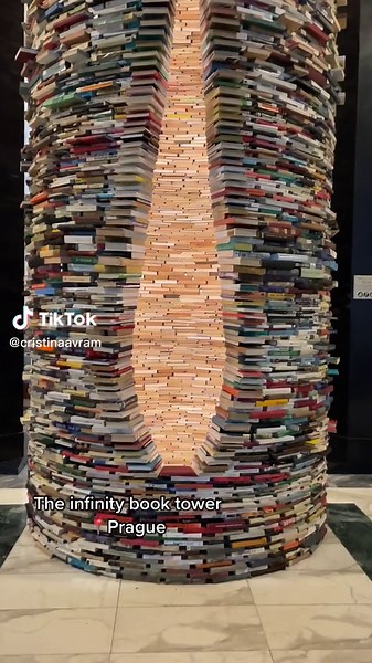 Exploring the Infinity Book Tower in Prague