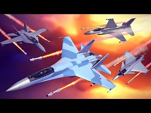 Fighter Jet Dogfights #1 | Besiege
