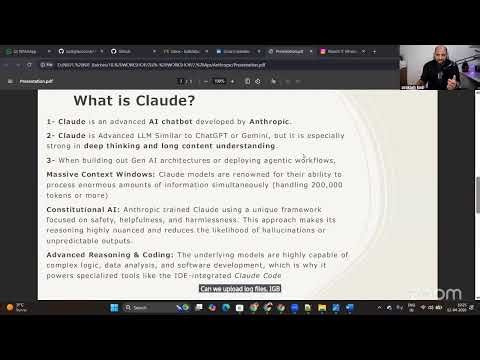 Workshop on Anthropic Claude AI Workshop: Mastering Cowork, Code & LLM Mr.Prakash Senapathi