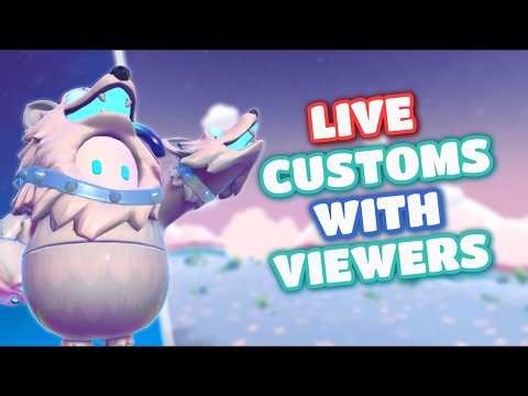 🔴 LIVE | Fall Guys Customs With Viewers! (TUOKCONK IS OUT!!)