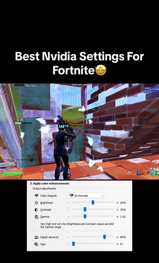 Maximize Your Fortnite Experience with the Best Nvidia Color Settings