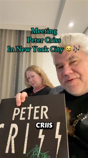 We just happened to be in New York City when we found out that Peter Criss — the legendary original drummer of KISS — was doing an in-store signing at Rough Trade Records for his new album. ⁠ Of course we dropped everything and got over there. ⁠ This video is the story of how we met Peter, what it was like, and how genuinely awesome and gracious he was with fans. We even got our silver and black vinyl copies signed! 🥹🖤🥁 ⁠ Moments like these remind us why we live and breathe music. You never k