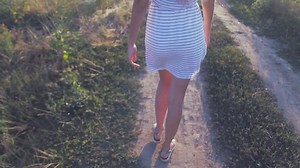 Young Woman On Country Road Style Stock Footage Video (100% Royalty-free) 18042970 | Shutterstock