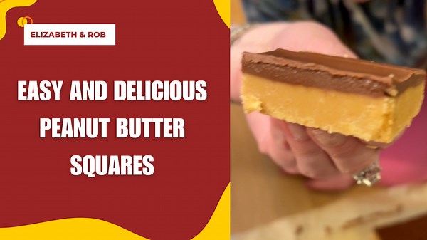 Easy and delicious peanut butter squares