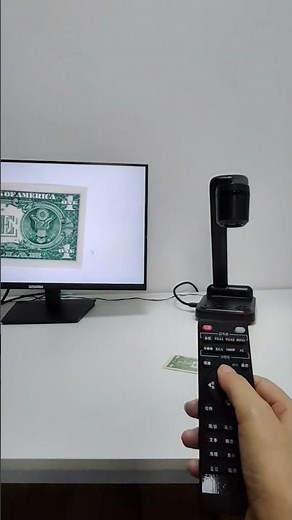 Fhantrue FT-F705 Optical Document Camera | 4K Clarity, Foldable Design