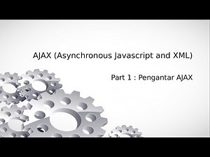 AJAX Part 1 : Pengantar AJAX