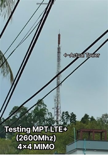 I expected MPT to be worse. #Myanmar #fyp #4GLTE #speedtest #MPT