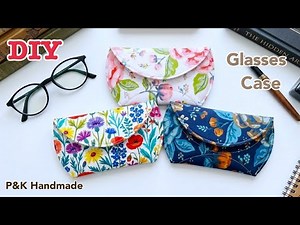 So Easy! How to Make A Glasses Case✂️Sewing Tutorial | Gift Ideas!
