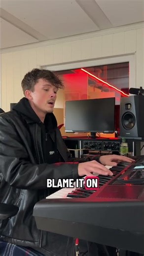 Haakon`s playing "Blame It" acoustic version.